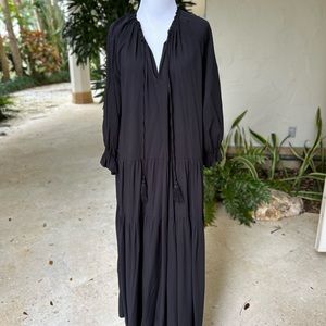 SILK & SALT Spirited Away Gown Black size S